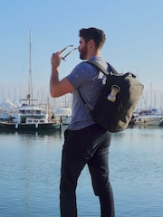 Темно-серый - Cabin Max Manhattan Cabin Travel Bag 40x20x25 Сумка через плечо и рюкзак - Изображение 1 из 6