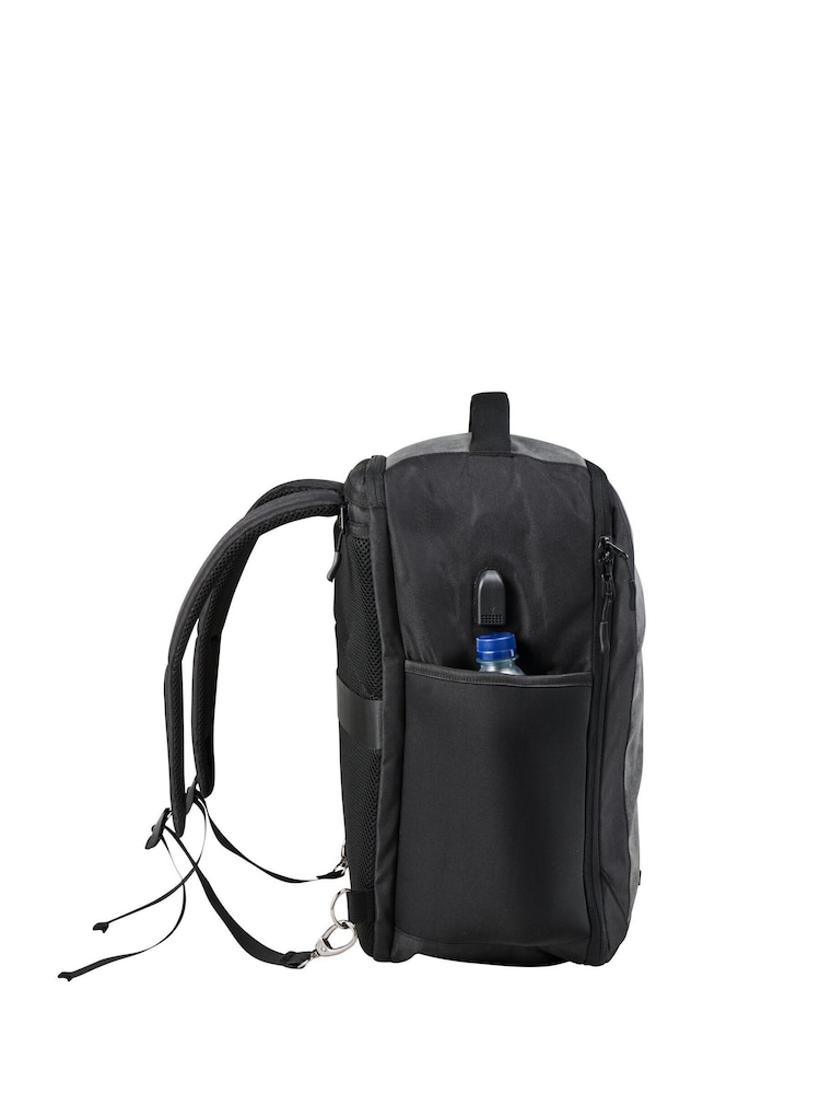 Cabin Max Dark Grey Manhattan Cabin Travel Bag 40x20x25 Shoulder Bag and Backpack - Image 3 of 6