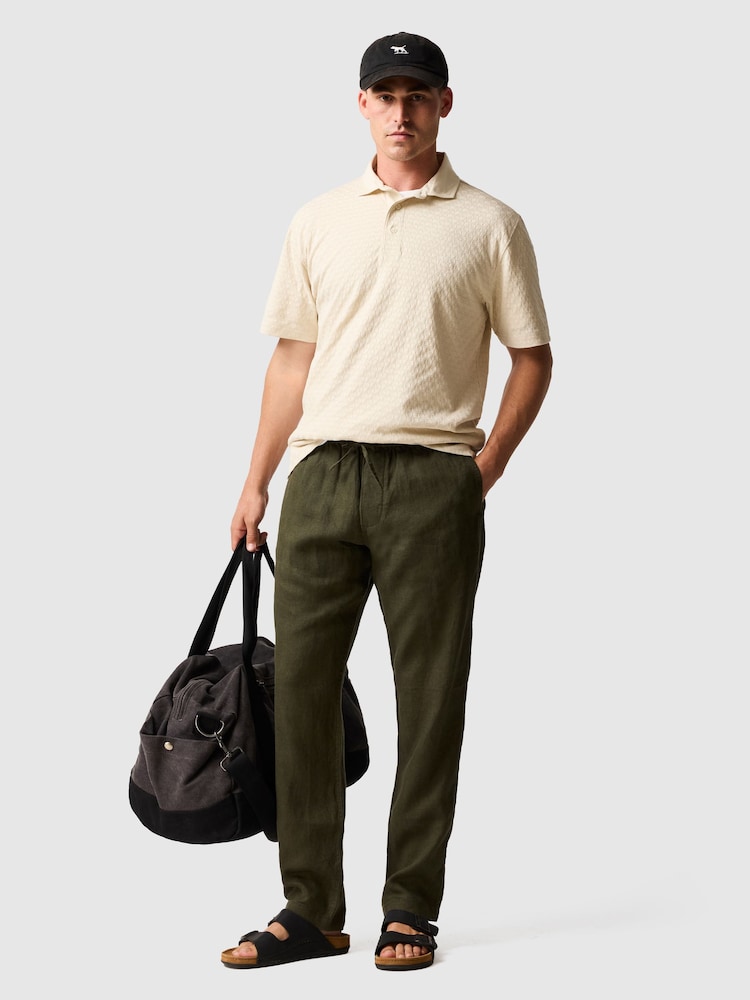 Rodd & Gunn White Huntsbury Polo Shirt - Image 2 of 5