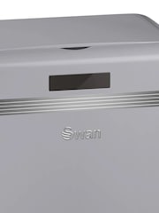 Swan Grey Retro 45L Square Sensor Grey Bin - Image 4 of 5