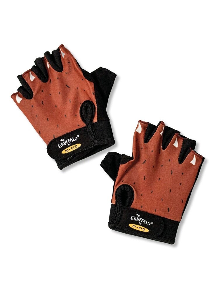 Micro Scooters Brown Gruffalo Gloves - Image 1 of 4 Micro Scooters Brown Gruffalo Gloves - Image 1 of 4