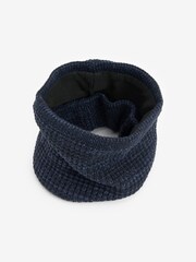 قفازات Thinsulate بدون أصابع بلون أزرق كحلي من Next - شبكة - Image 3 of 5