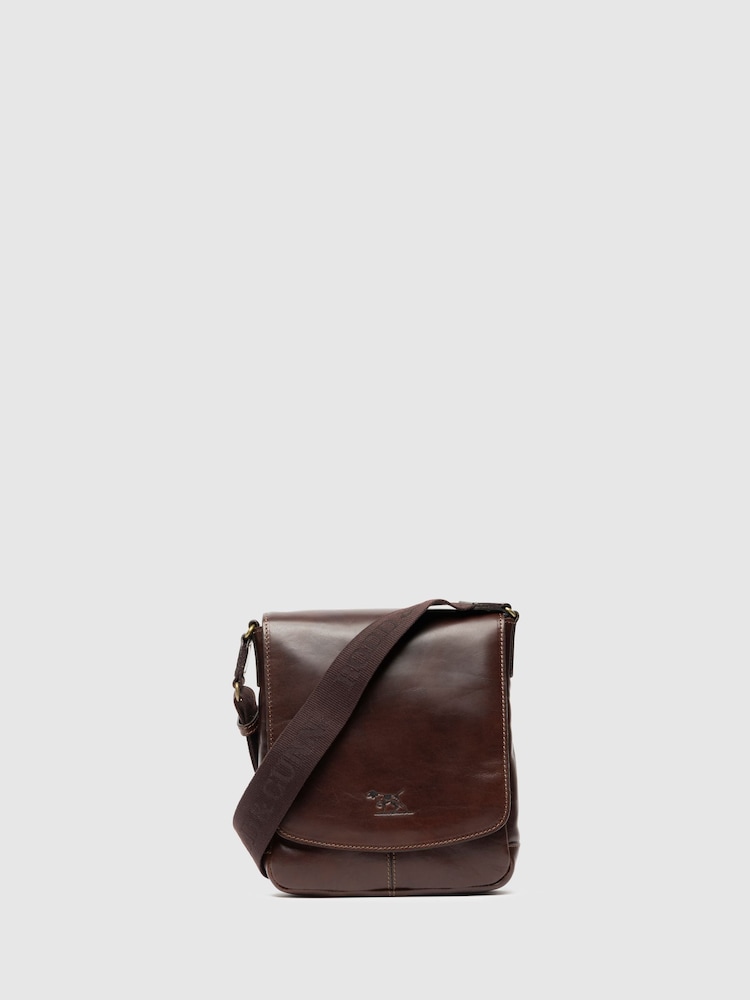 Rodd & Gunn Brown Cambridge Mini Messenger Bag - Image 1 of 5