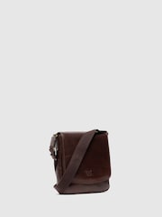 Rodd & Gunn Brown Cambridge Mini Messenger Bag - Image 3 of 5