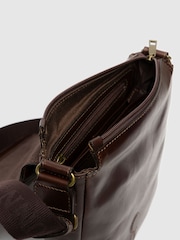 Rodd & Gunn Brown Cambridge Mini Messenger Bag - Image 5 of 5
