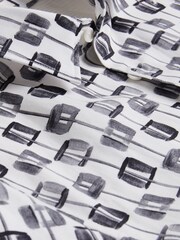 Ted Baker Cream Erice Abstract Geo Print Shirt - Image 5 of 6