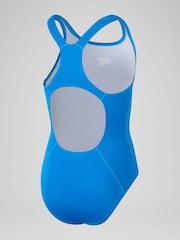 Speedo Blue Endurance+ Medalist Swimsuit - Image 6 of 8