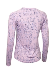 Calvin Klein Golf Purple Pebble Long Sleeve T-Shirt - Image 6 of 10