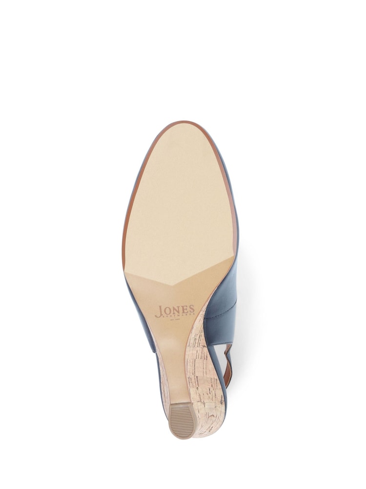 Marineblau - Jones Bootmaker – Zahra – Lederschuhe mit Keilabsatz - Bild 6 von 6 Marineblau - Jones Bootmaker – Zahra – Lederschuhe mit Keilabsatz - Bild 6 von 6