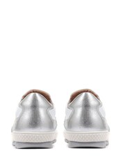 Pavers White Leather Slip-On Shoes - Image 4 of 6