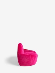 Rockett St George Luxe Needlecord Velvet Harrys Pink Luscious Lips Small 2 Seater Sofa - Image 3 of 6
