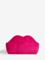 Rockett St George Luxe Needlecord Velvet Harrys Pink Luscious Lips Small 2 Seater Sofa - Image 4 of 6