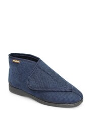 Goodyear Grey Drake Blue One Touch Bootee Slippers - Image 2 of 5