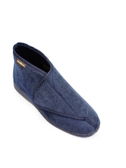 Goodyear Grey Drake Blue One Touch Bootee Slippers - Image 3 of 5