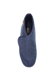 Goodyear Grey Drake Blue One Touch Bootee Slippers - Image 4 of 5