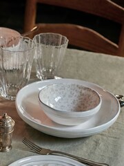Laura Ashley Set of 4 White Artisan Collectables Pasta Bowls - Image 1 of 3