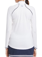 Original Penguin Golf Ladies Veronica Sun Protection White Top - Image 2 of 4