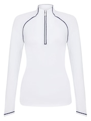 Original Penguin Golf Ladies Veronica Sun Protection White Top - Image 3 of 4