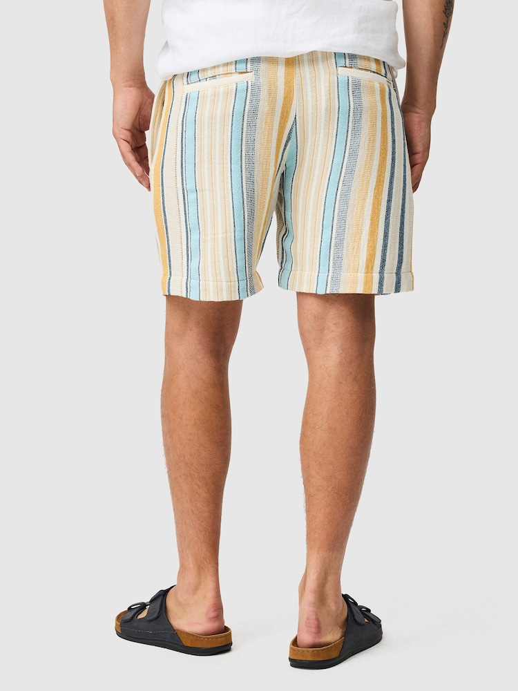 Rodd & Gunn Yellow Lakeland Resort 7" Shorts - Image 2 of 5
