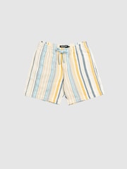 Rodd & Gunn Yellow Lakeland Resort 7" Shorts - Image 4 of 5
