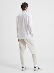 French Connection White Linen 55 Shirt - Image 3 of 5