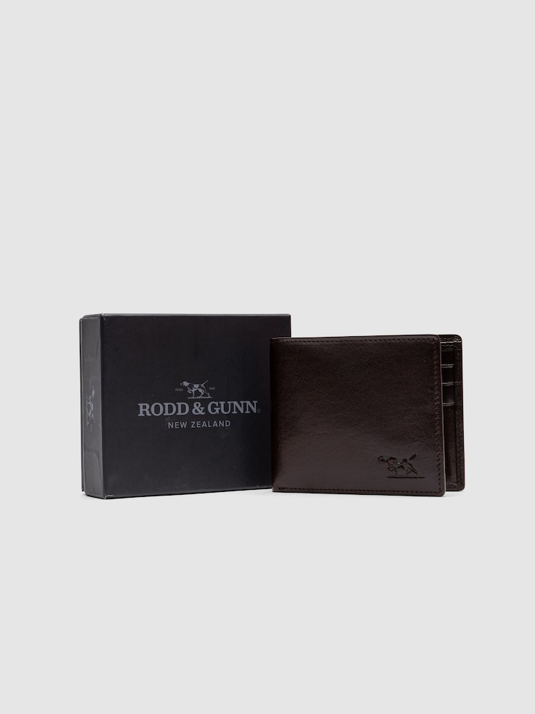 Rodd & Gunn Brown Wakefield Bi-Fold Wallet - Image 1 of 6