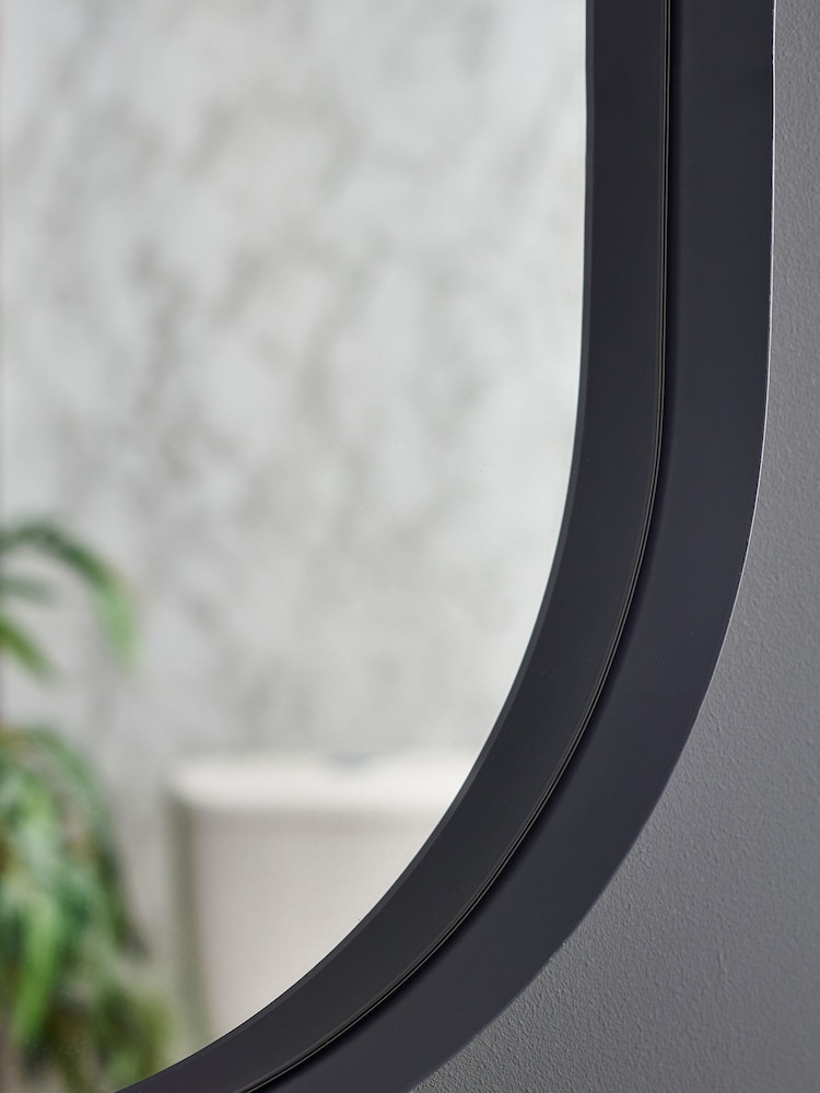 Miroir mural ovale 65x45cm - Image 3 of 6