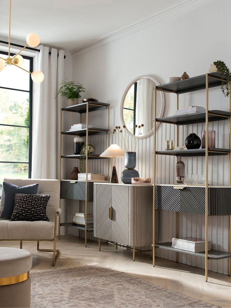 White Bobbin 76x76cm Wall Mirror - Image 1 of 1