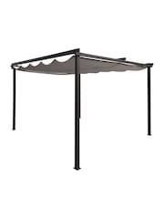Charles Bentley Grey Garden 3m x 3m Premium Canopy Gazebo - Image 2 of 2