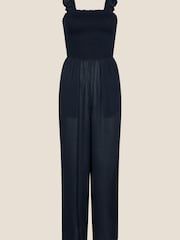 Monsoon Blue Ruby Ruffle Strap Jumpsuit - Image 4 of 4