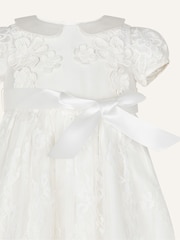 Monsoon Natural Baby Provenza Silk Christening Gown - Image 2 of 3