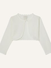 Monsoon Ivory Natural Baby Niamh Cardigan - Image 1 of 2