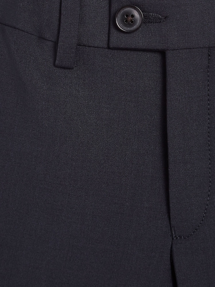 Reiss Navy Hope 4-9 yrs Wool-Blend Suit Trousers - Image 6 of 6 Reiss Navy Hope 4-9 yrs Wool-Blend Suit Trousers - Image 6 of 6