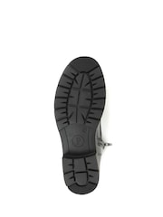 Pavers Black Ladies Lace Up Ankle Boots - Image 4 of 7