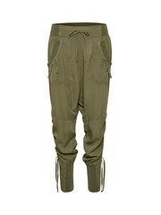 Cream Nanna Tie Waist Cargo Trousers - Image 5 of 7