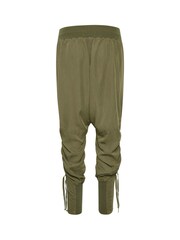 Cream Nanna Tie Waist Cargo Trousers - Image 6 of 7