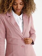 Cream Pink Anett Casual Blazer - Image 7 of 7