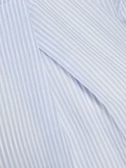 Cream Blue Katinka Short Sleeve 100% Cotton Blouse - Image 5 of 7