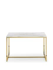 Julian Bowen Gold Scala Dining Table - Image 2 of 4