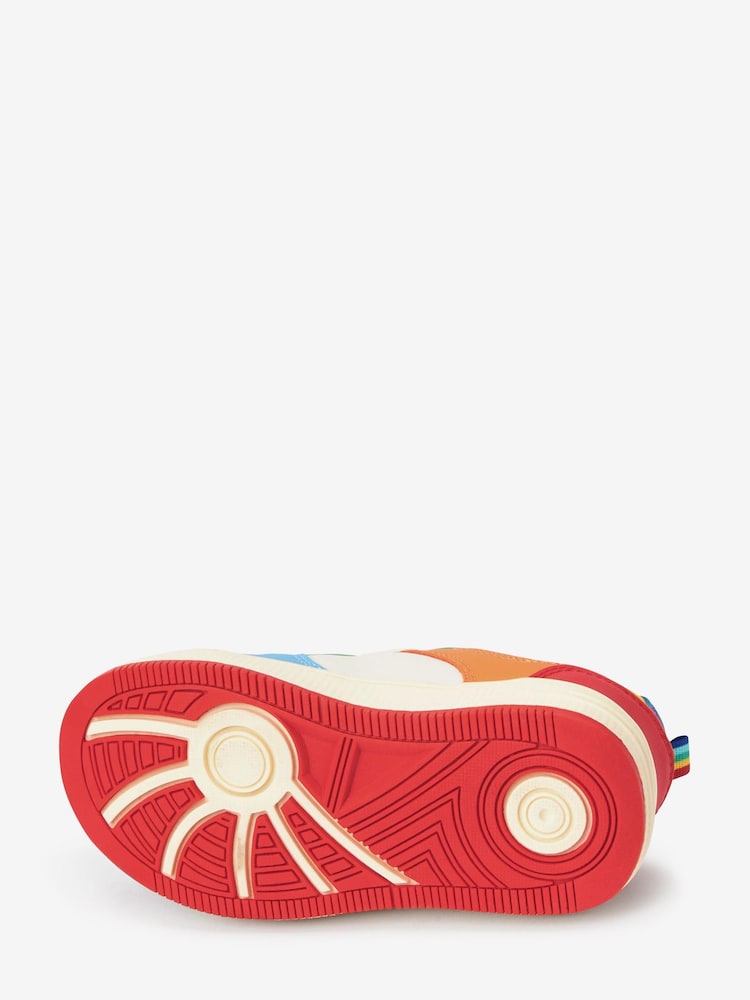 Little Bird by Jools Oliver Multi Younger Rainbow Trainers - Image 4 of 7