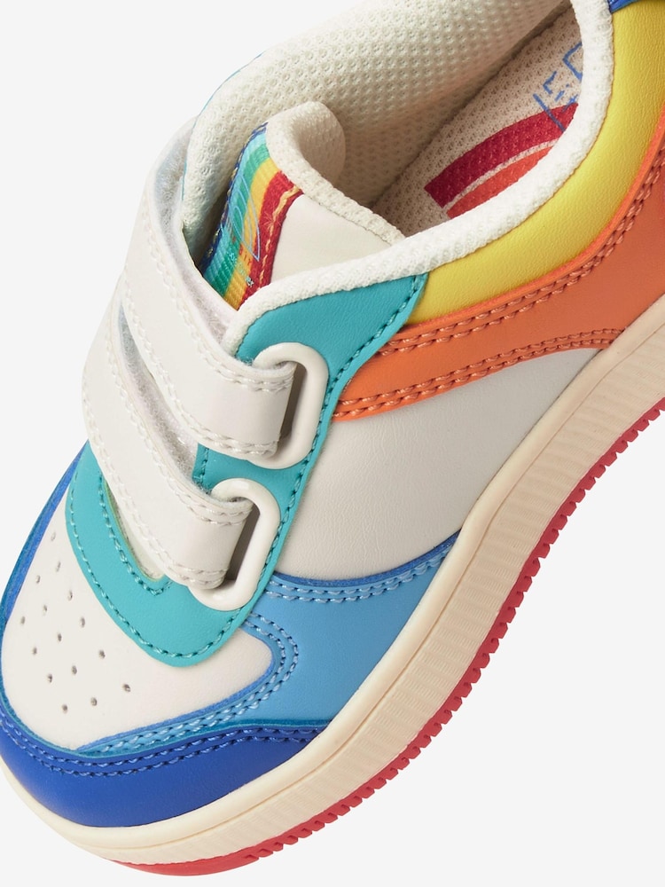 Little Bird by Jools Oliver Multi Younger Rainbow Trainers - Image 5 of 7