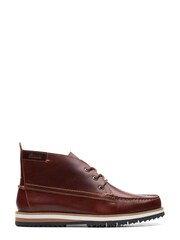 Clarks Natural Lea Durston Mid Boots - Image 1 of 7