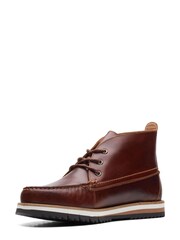 Clarks Natural Lea Durston Mid Boots - Image 4 of 7