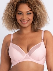 Curvy Kate Blush Pink Lucky Star Plunge Bra - Image 1 of 4