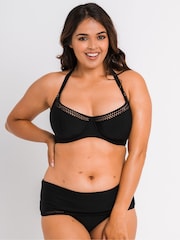 Curvy Kate First Class Balcony Black Bikini Bottoms - Image 1 of 4