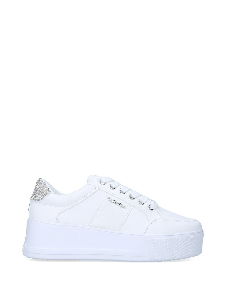 Carvela Jive Lace-Up Trainers - Image 2 of 5