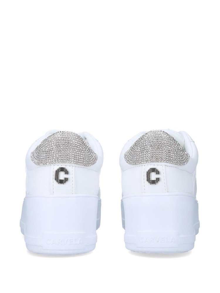 Carvela Jive Lace-Up Trainers - Image 4 of 5