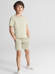 Reiss Sage Tate Garment-dye Relaxed Fit T-shirt - Image 3 of 6
