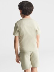 Reiss Sage Tate Garment-dye Relaxed Fit T-shirt - Image 5 of 6