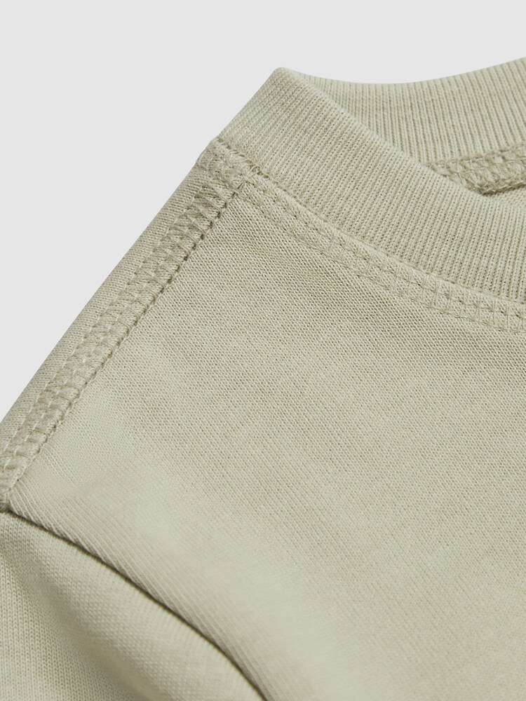 Reiss Sage Tate Garment-dye Relaxed Fit T-shirt - Image 6 of 6